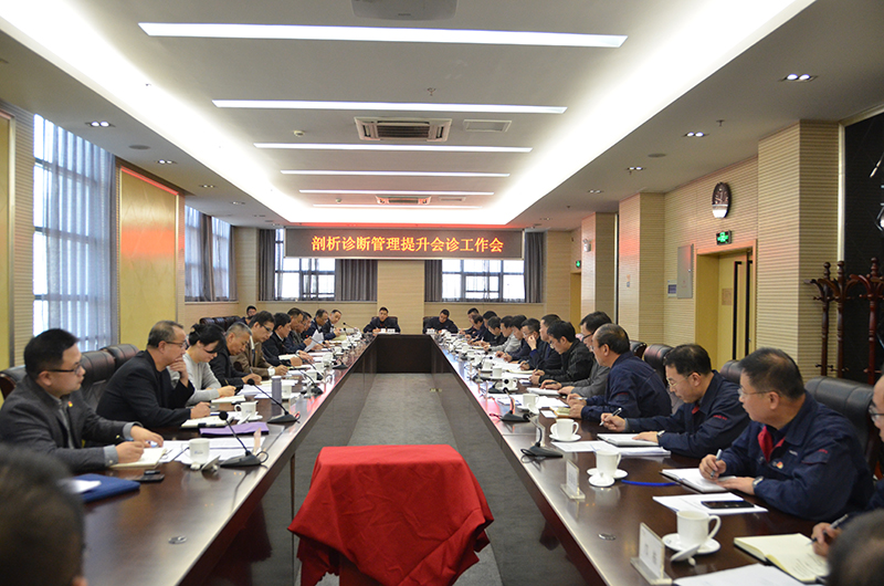 陜西有色集團黨委副書記總經(jīng)理鄒武裝一行來公司調(diào)研指導剖析診斷管理提升工作