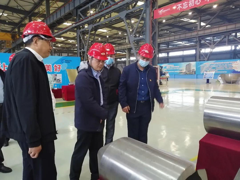 省工信廳副廳長劉波來公司調(diào)研